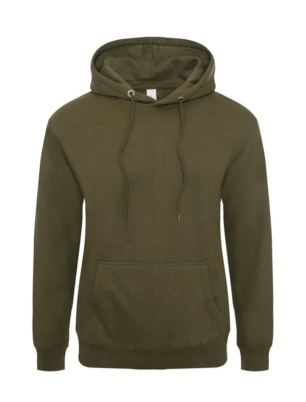 Fleece Pullover Hoodie Olive S by Generation XYZ | Fleurcouture