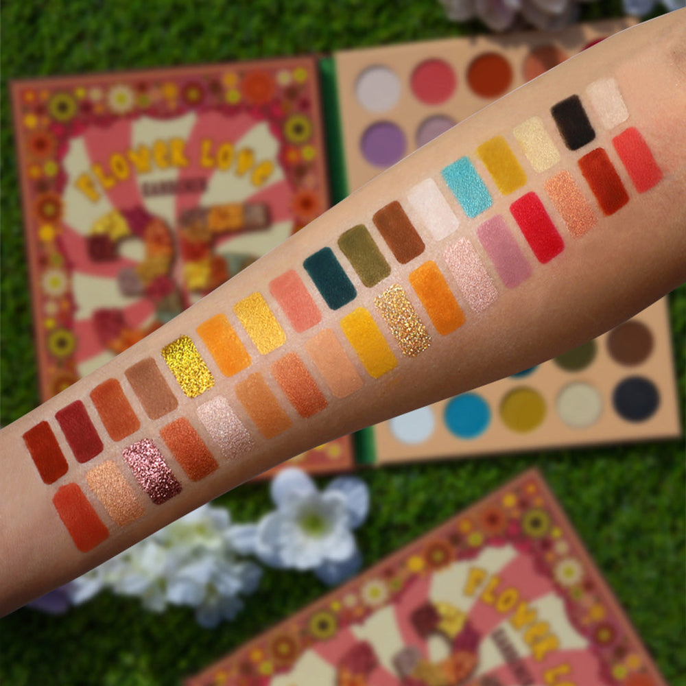 Flower Love 35 Pressed Pigment & Shadows - Gardener Eyeshadow by Rude Cosmetics | Fleurcouture