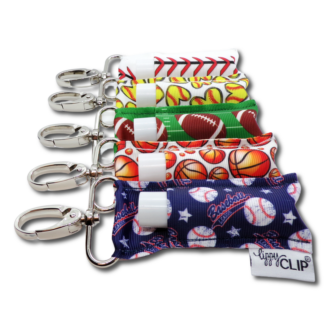 Football LippyClip® Lip Balm Holder Retail by LippyClip® | Fleurcouture