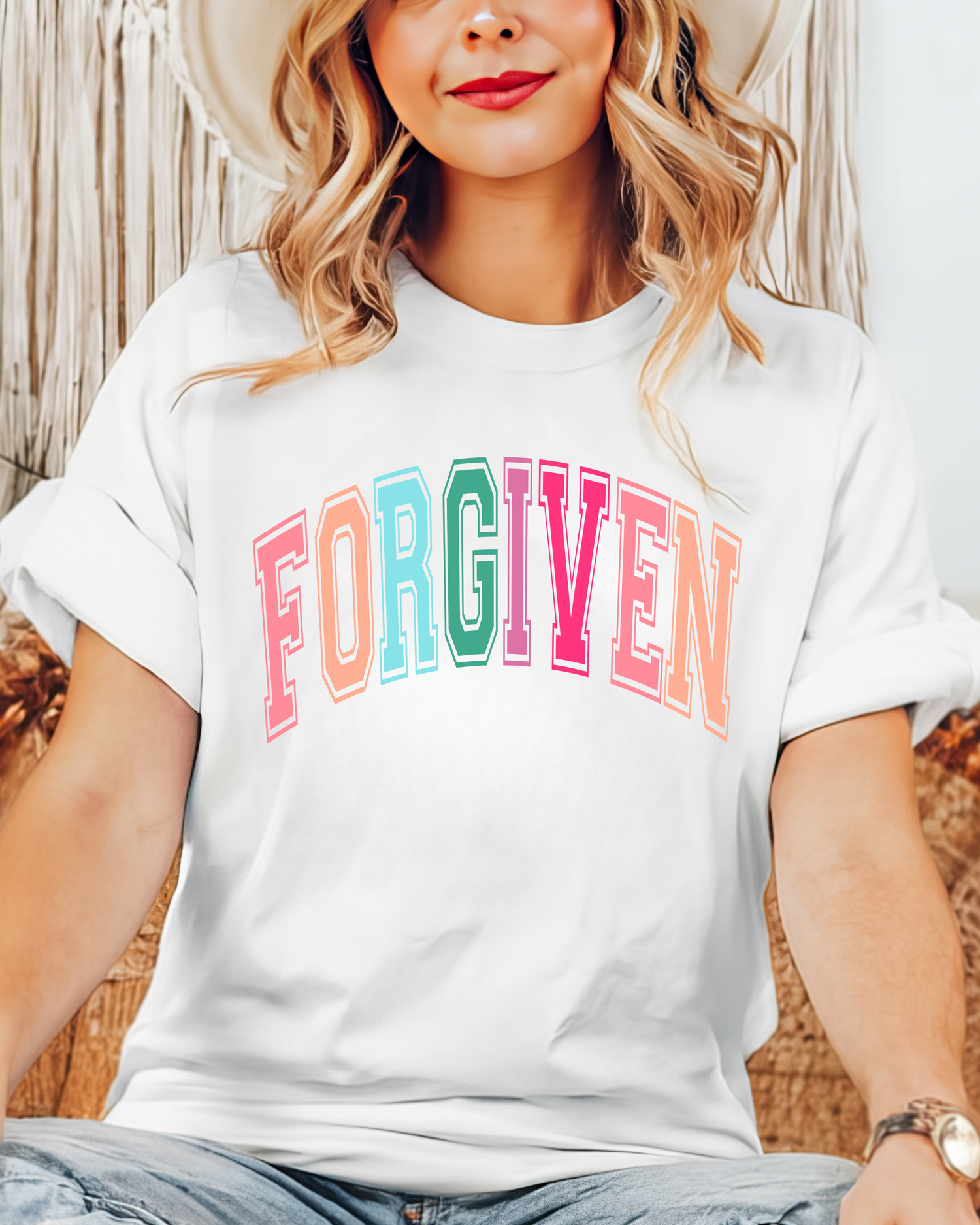 FORGIVEN TEE (BELLA CANVAS) by LL | Fleurcouture