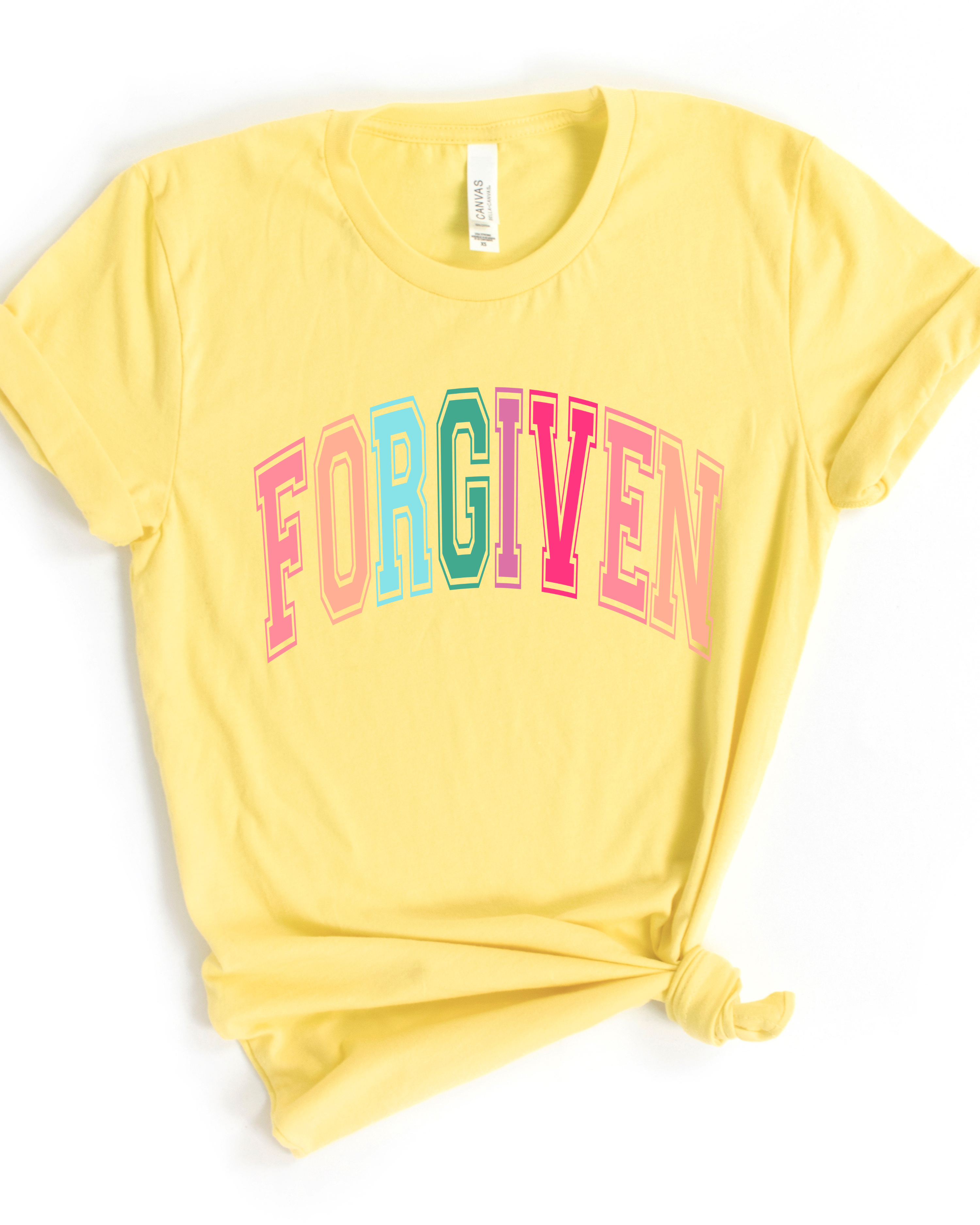 FORGIVEN TEE (BELLA CANVAS) by LL | Fleurcouture