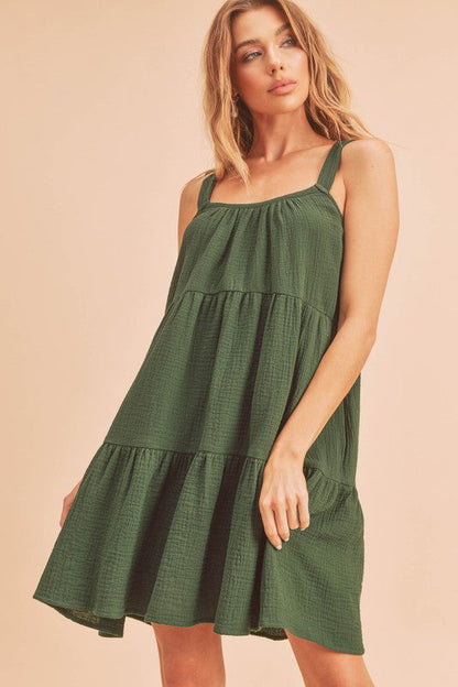 Frances Dress EMERALD S by Aemi + Co | Fleurcouture