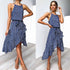 Freckled Summer Dress Navy XL by ClaudiaG Collection | Fleurcouture