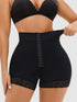 Full Size Lace Detail Hook-and-Eye Shaping Shorts Black S Shpewear by Trendsi | Fleurcouture