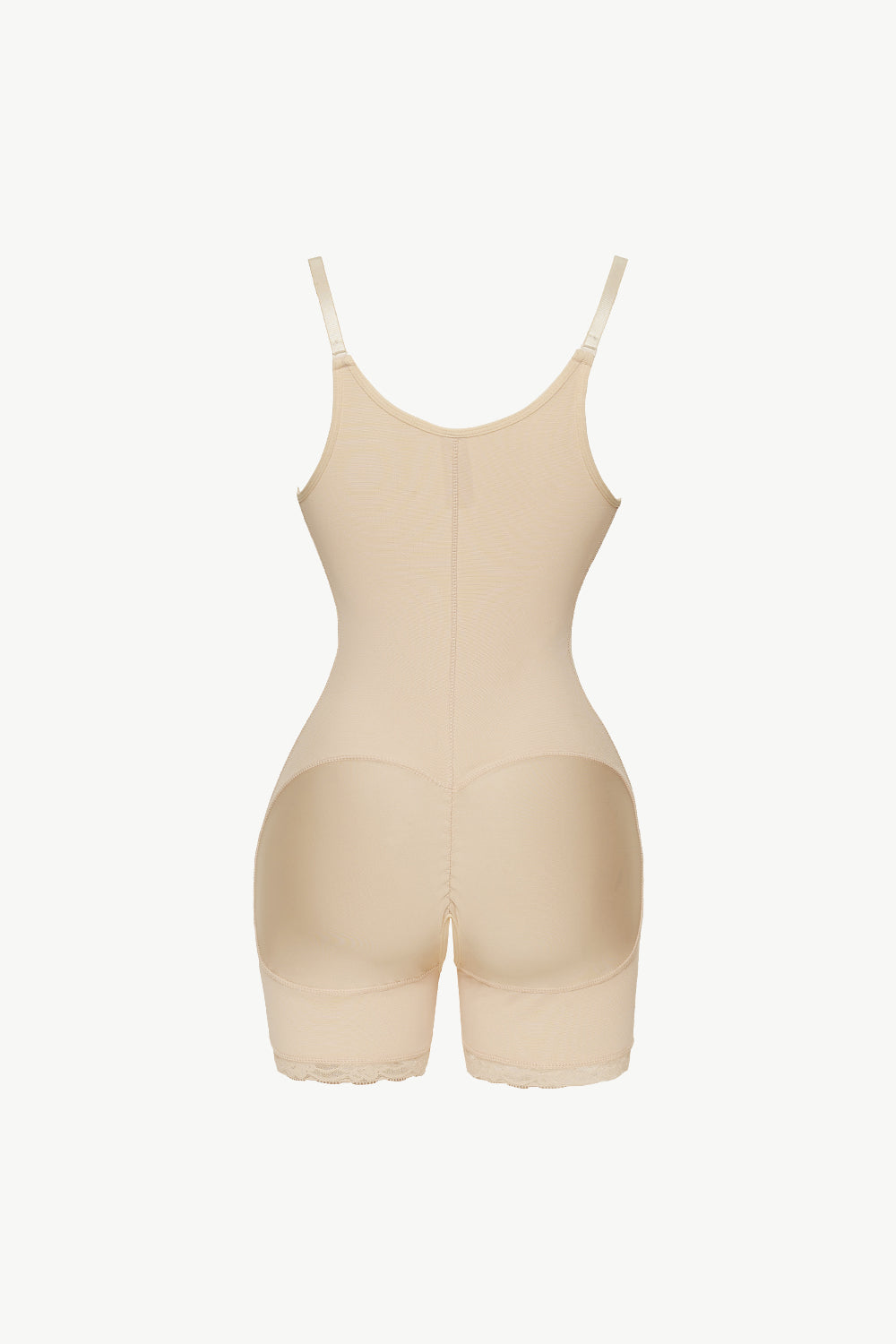 Full Size Side Zipper Under-Bust Shaping Bodysuit Shpewear by Trendsi | Fleurcouture