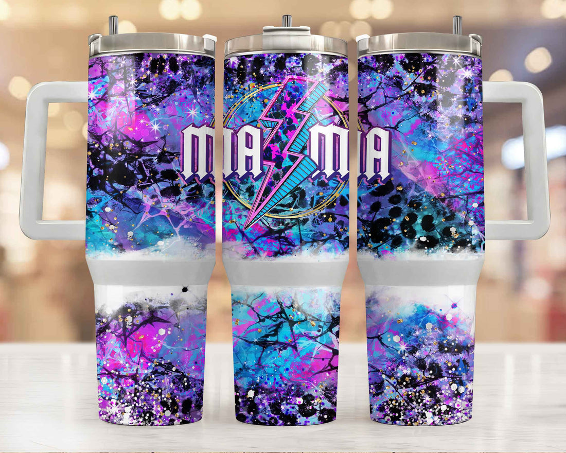 Galaxy Mama 40oz Tumbler Tumbler by Tea-Shirt Shoppe | Fleurcouture