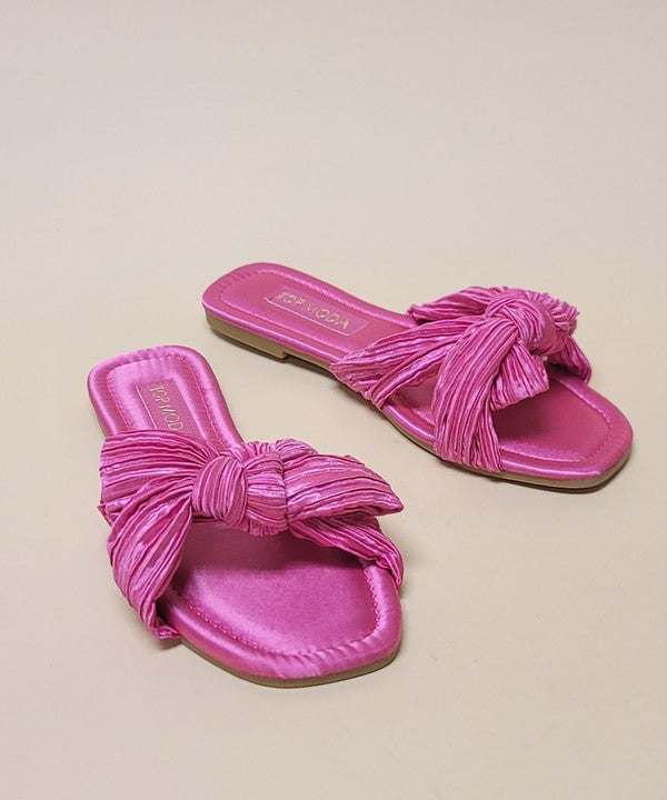 GEMMA-66-SLIDE,SANDALS FUCHSIA by Let&