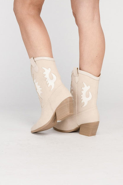 GIGA Western High Ankle Boots by Fortune Dynamic | Fleurcouture