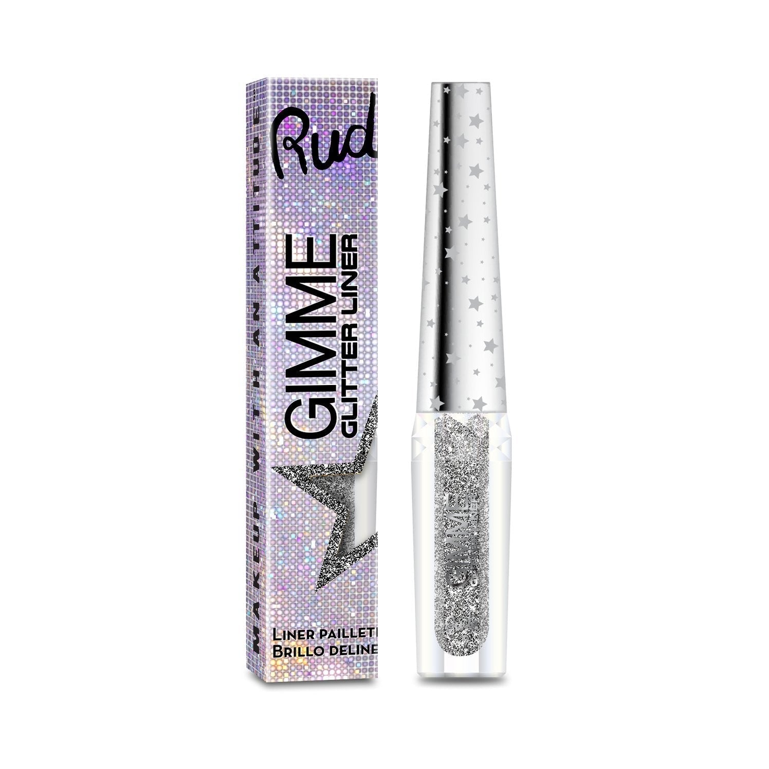 Gimme Glitter Liner Display Set, 64pcs Wholesale Set by Rude Cosmetics | Fleurcouture