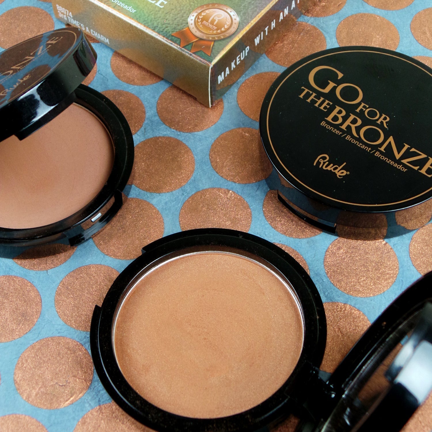 Go For The Bronze Bronzer Bronzer by Rude Cosmetics | Fleurcouture