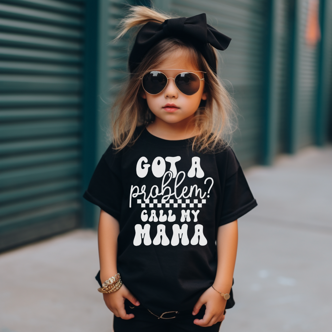 Got A Problem Youth &amp; Toddler Graphic Tee 2T Black Youth Graphic Tee by Tea Shirt Shoppe | Fleurcouture