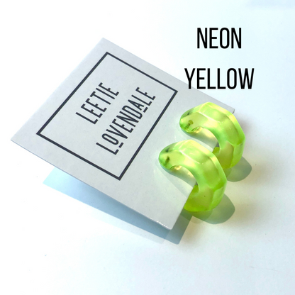 Gracie Hugger Hoop Earrings Gracie Hoop Earrings by Leetie Lovendale | Fleurcouture