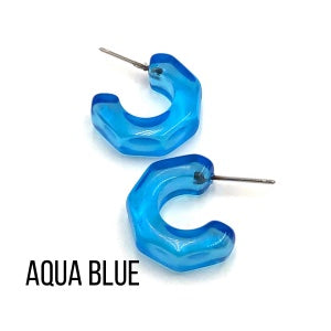 Gracie Hugger Hoop Earrings Gracie Hoop Earrings by Leetie Lovendale | Fleurcouture