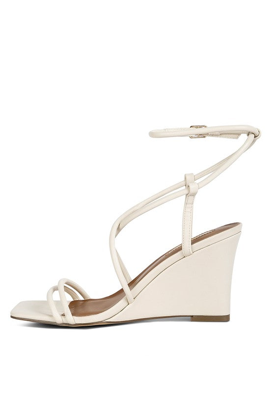 Gram Hunt Ankle Strap Wedge Sandals by Rag Company | Fleurcouture