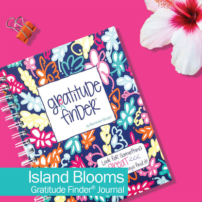 Gratitude Finder® Journals Island Blooms Gratitude by DAS | Fleurcouture