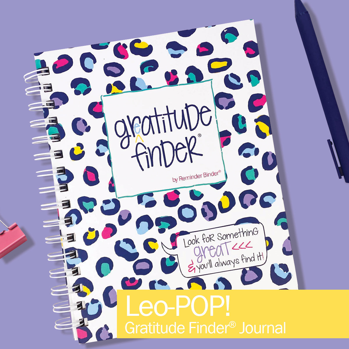 Gratitude Finder® Journals Leo-POP! Gratitude by DAS | Fleurcouture