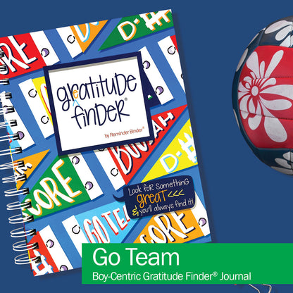 Gratitude Finder® Journals | Primary Styles Go Team Gratitude by Denise Albright® | Fleurcouture