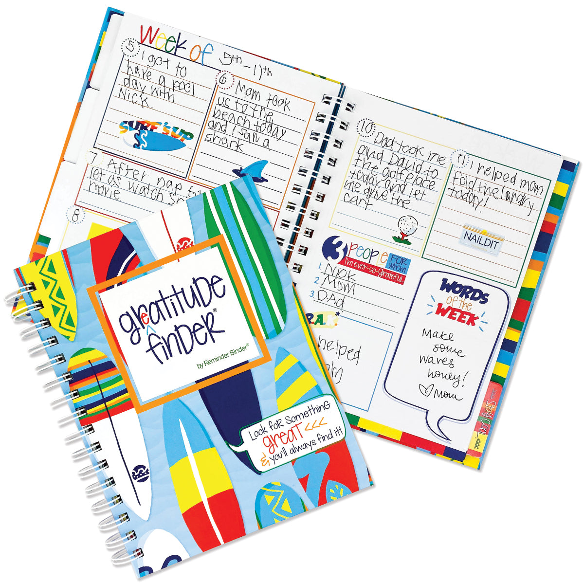 Gratitude Finder® Journals | Primary Styles Gratitude by Denise Albright® | Fleurcouture