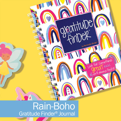 Gratitude Finder® Journals Rain-Boho Gratitude by DAS | Fleurcouture