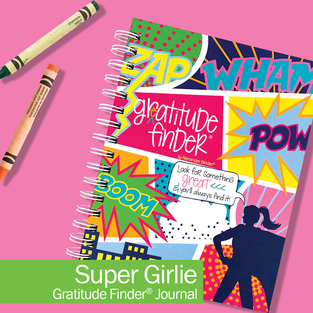 Gratitude Finder® Journals Super Girlie Gratitude by DAS | Fleurcouture