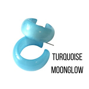 Haskell Hoop Earrings Haskell Hoops by Leetie Lovendale | Fleurcouture