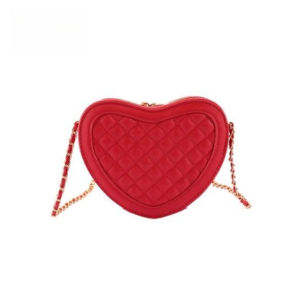 HEART SHAPED CROSSBODY BAG Os by Bella Chic | Fleurcouture