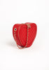 HEART SHAPED CROSSBODY BAG RED/ LMLM Os by Bella Chic | Fleurcouture