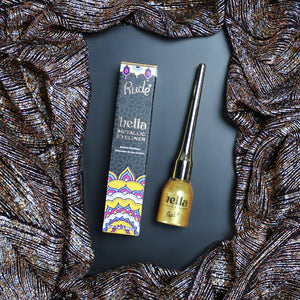 Hella Metallic Eyeliner Citrine Eyeliner by Rude Cosmetics | Fleurcouture