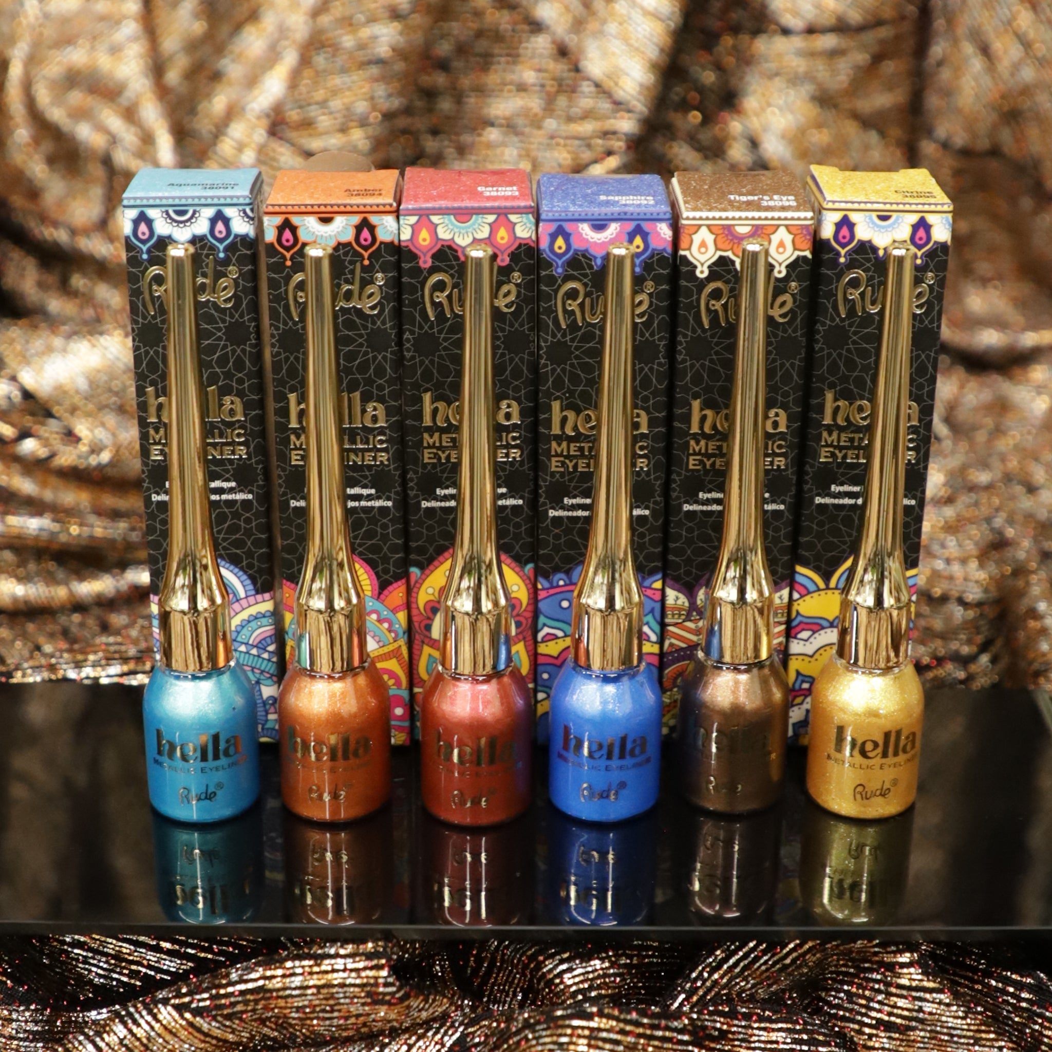 Hella Metallic Eyeliner Eyeliner by Rude Cosmetics | Fleurcouture