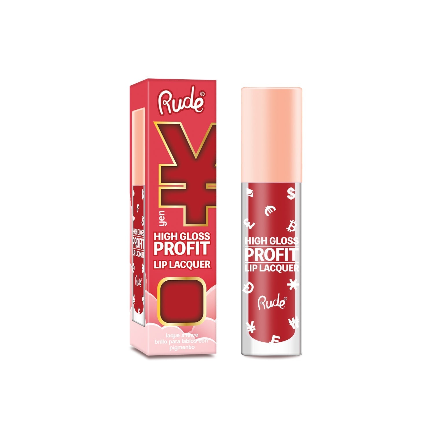 High Gloss Profit Lip Lacquer Lip Gloss by Rude Cosmetics | Fleurcouture