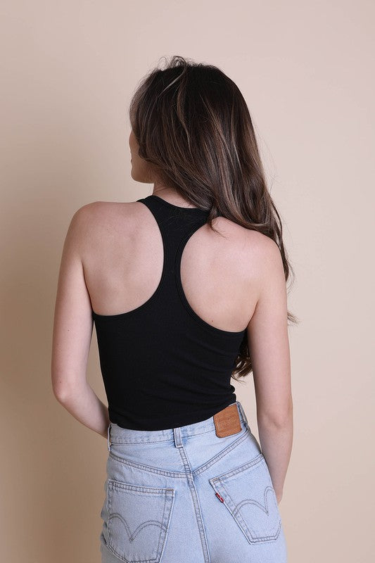 High Neck Racerback Brami Top by Leto Accessories | Fleurcouture