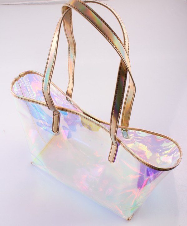 HIGH QUALITY CLEAR PVC BAG MULTI Os by Bella Chic | Fleurcouture