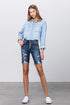HIGH RISE BERMUDA SHORTS DARK S by Insane Gene | Fleurcouture