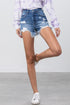 High Rise Denim Shorts MEDIUM XS by Denim Lab USA | Fleurcouture