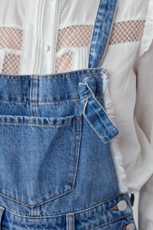 HIGH RISE SHORTALLS MEDIUM by Insane Gene | Fleurcouture