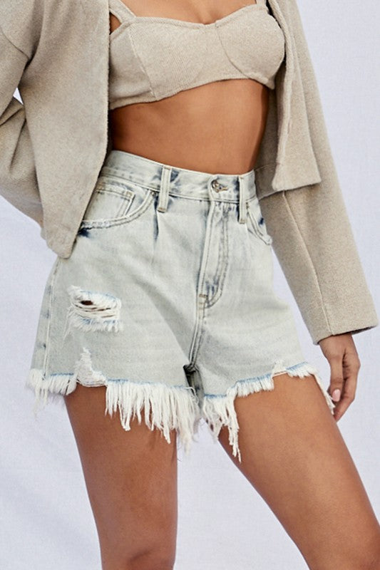 HIGH RISE SHORTS LIGHT by Insane Gene | Fleurcouture