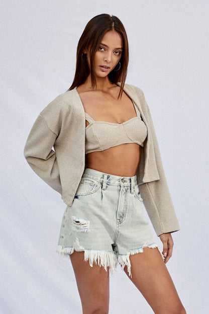 HIGH RISE SHORTS LIGHT by Insane Gene | Fleurcouture