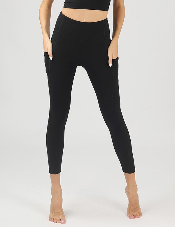 High Waist Buttery soft Leggings Yoga Pants by OTOS Active | Fleurcouture