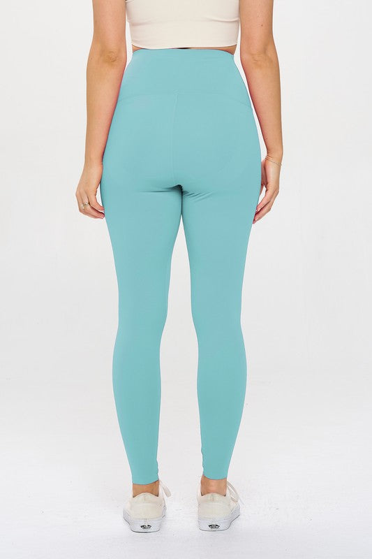 High Waisted Leggings Air Lift Firm Sculpt by OTOS Active | Fleurcouture