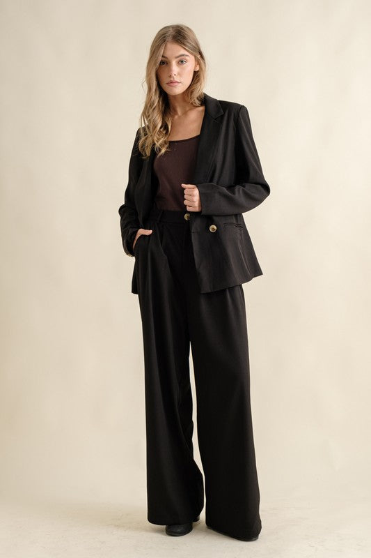 HIGHT WAIST WIDE PANTS by Sweet Generis | Fleurcouture