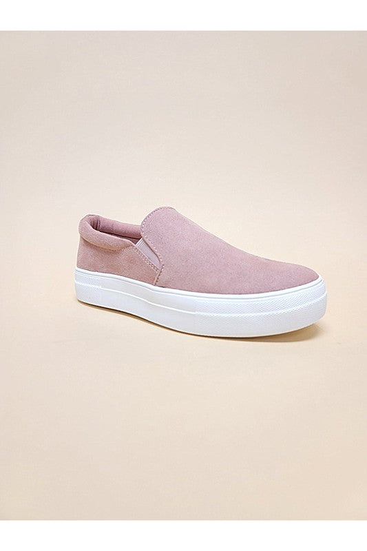 HIKE-SLIP ON CASUAL SNEAKERS DARK MAUVE by Let&