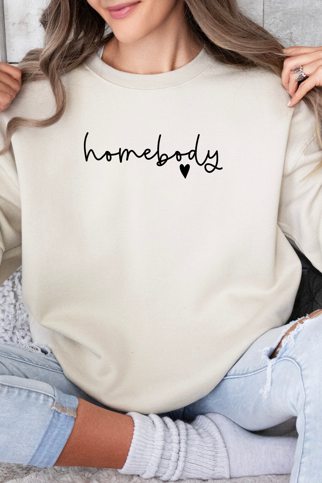 HOMEBODY SWEATSHIRT by LL | Fleurcouture