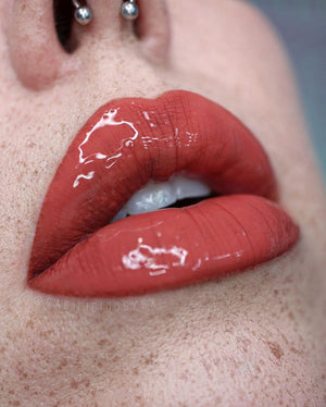 Honey Glazed Shine Lip Color Lip Gloss by Rude Cosmetics | Fleurcouture