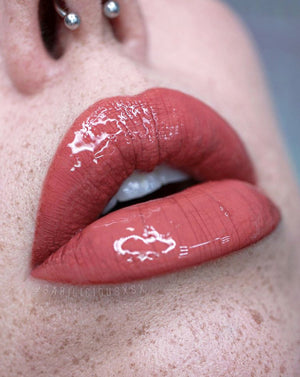 Honey Glazed Shine Lip Color Lip Gloss by Rude Cosmetics | Fleurcouture