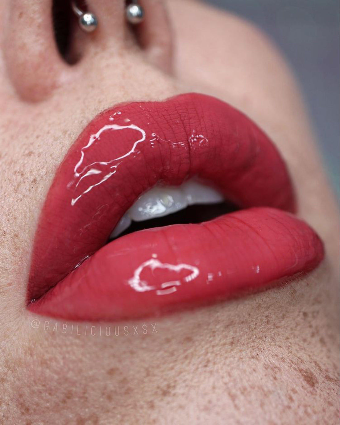 Honey Glazed Shine Lip Color Lip Gloss by Rude Cosmetics | Fleurcouture