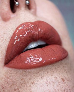 Honey Glazed Shine Lip Color Lip Gloss by Rude Cosmetics | Fleurcouture