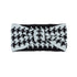 HOUNDSTOOTH BOW HEAD BAND WTMT Os by Bella Chic | Fleurcouture