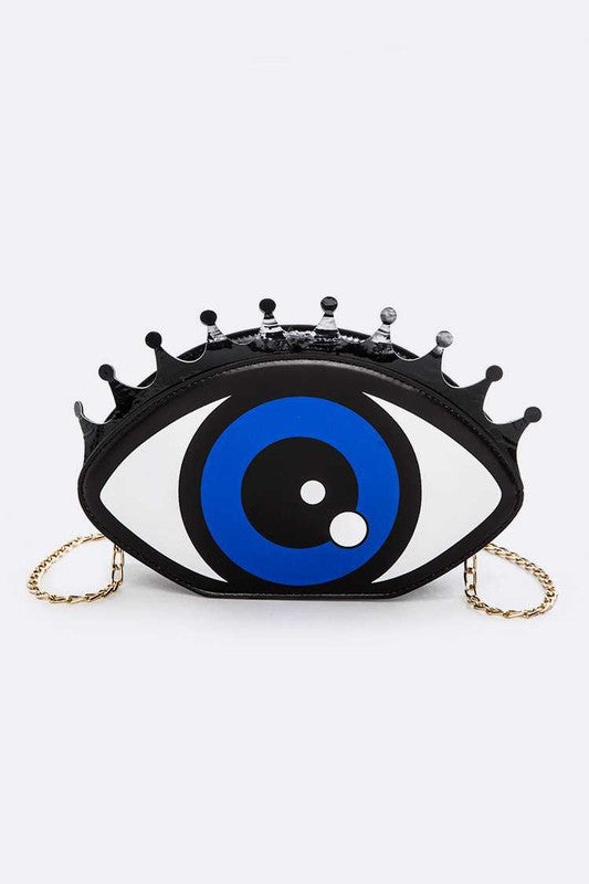Iconic EYE Convertible Clutch Bag AS PREVIEW O/S by Artini Accessories | Fleurcouture