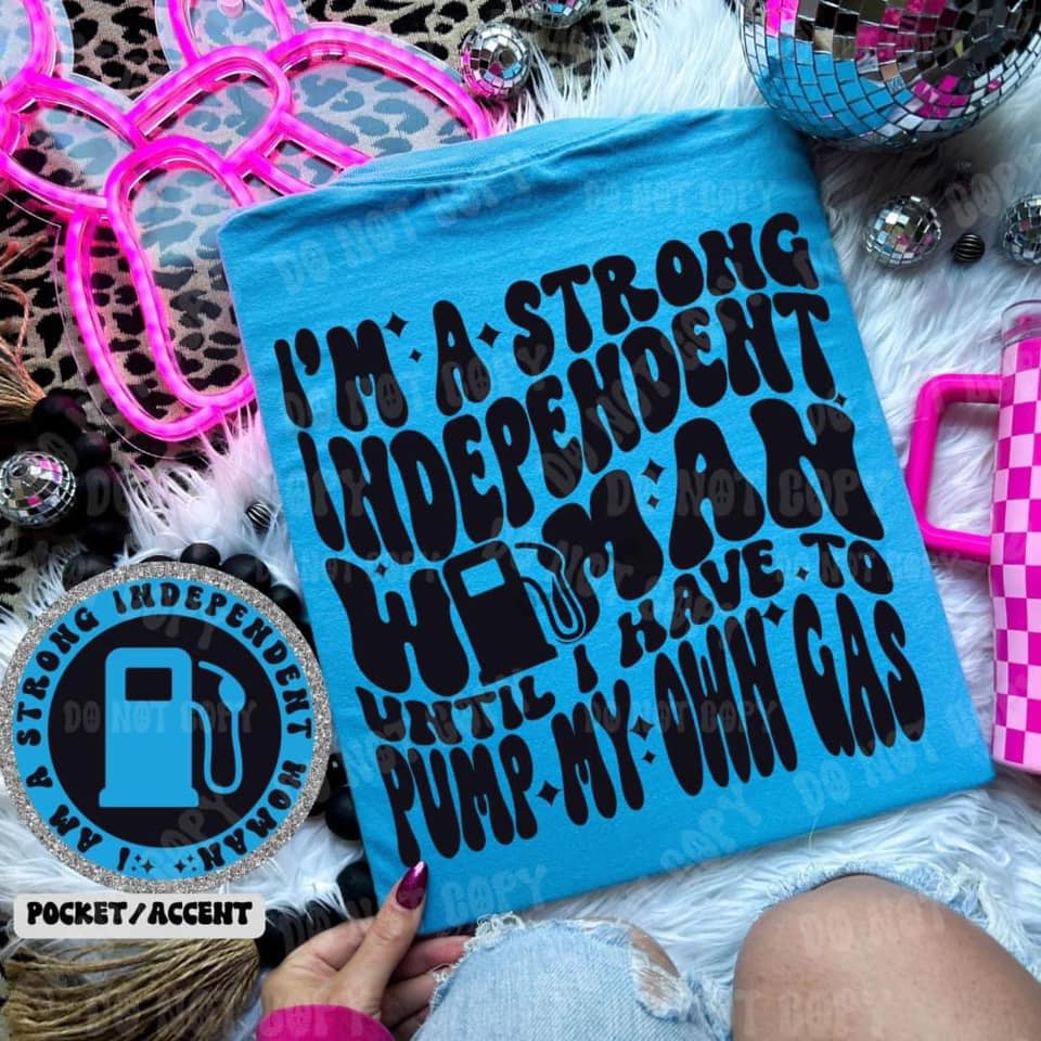 I’m a strong independent woman Graphic Tee by Gabreila Wholesale | Fleurcouture