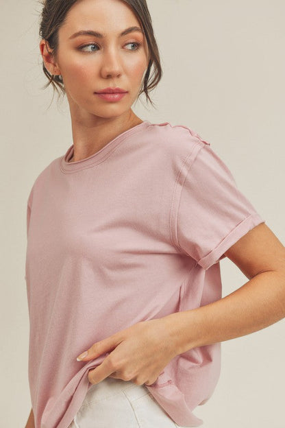 Isla Top BLUSH S by Aemi + Co | Fleurcouture